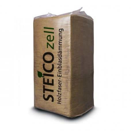 Įpučiama medienos pluošto šiluminė izoliacija STEICO ZELL 15kg